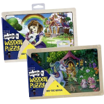 Wooden Tray Puzzle Size 22.4 x 14.8cm